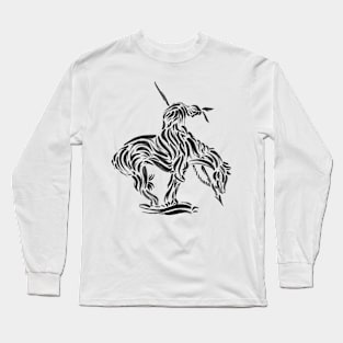 Trail of tears warrior Long Sleeve T-Shirt